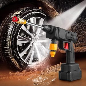 Portable High-Pressure Car Washer Gun – Powerful, Cordless & Versatile - 48v Lithium Battery
