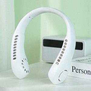 AeroFlow Pro Neck Cooler – Sleek Bladeless Design, Fast-Charging & Ergonomic Fit