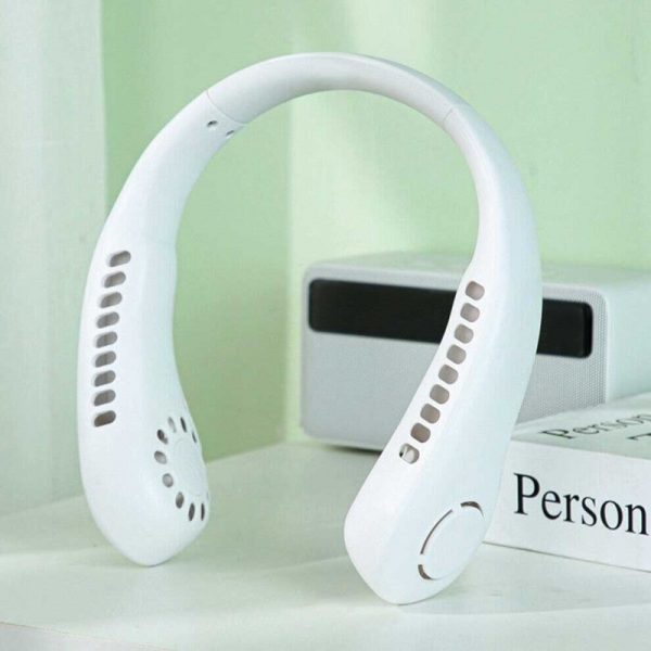 AeroFlow Pro Neck Cooler – Sleek Bladeless Design, Fast-Charging & Ergonomic Fit