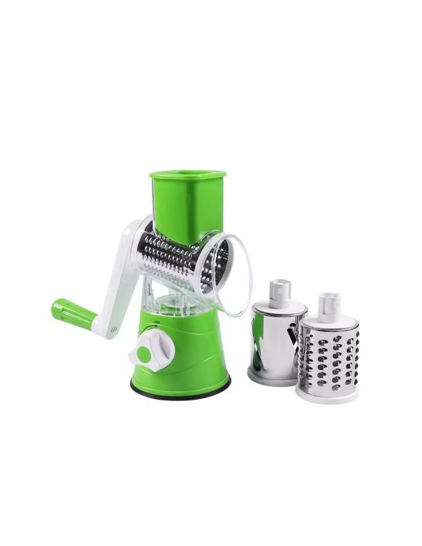 Multi-Purpose Tabletop 3 IN 1 Drum Grater – Effortless Slicing, Shredding & Grating for Your Kitchen - Image 5