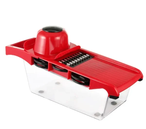 10 In 1 Mandolin Slicer Vegetable Cutter With Stainless Steel Blade - Manual Slicer, Cutter, Grater, Nicer Tool - Image 5