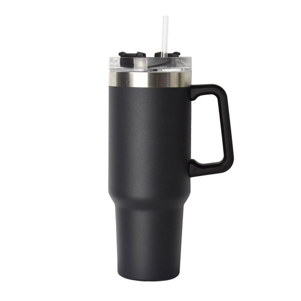 Stanley 40 Oz (1200ML) Stainless Steel Vacuum Insulated Tumbler with Straw | Stanley Bottle - Image 5