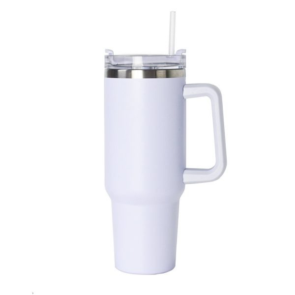 Stanley 40 Oz (1200ML) Stainless Steel Vacuum Insulated Tumbler with Straw | Stanley Bottle - Image 6