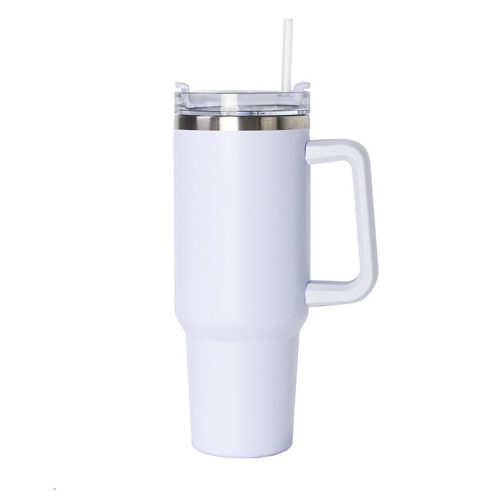 Stanley 40 Oz (1200ML) Stainless Steel Vacuum Insulated Tumbler with Straw | Stanley Bottle - Image 6
